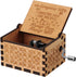 You are My Sunshine Wood Music Box, Laser Engraved Vintage Musical Box Gifts for Girlfriend, Family, Friends