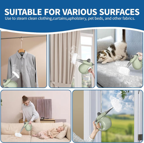 NXPPYY 16-Pack Universal Microfiber Cloths, Handheld Steam Cleaner Attachments - Steam Cleaner Accessories Compatible