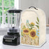 Wood Sunflower Blender Dust Cover, Anti Fingerprint Polyester Dust Proof Cover for Stand Mixer or Coffee Maker