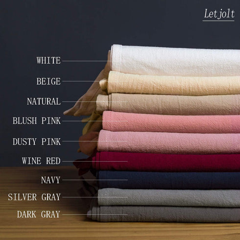 Letjolt White Table Runner - 108 Inches Long Shabby Chic Ruffled Runner for Rustic Home Table Decoration