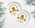 Set 40 of Natural Honey Jar Labels - Glossy Stickers & Tags
