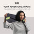 trtl Pillow - Super Soft Neck Support Travel Pillow - Scientifically Proven, Machine Washable - Grey