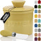 PriorityChef Butter Crock with Lid with Water Line, Ceramic French Butter Dish