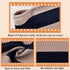 21~16x8~21" GORGECRAFT Directors Chair Cover Canvas Replacement Seat Cover Classic Blue and Beige White Stripes Canvas