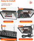 175W 250W 3M Chicken Coop Heater, ZIVASA & Dual-Mode Heat Lamp for Chickens with Cord, Adjustable Hanging Height