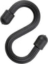 Nite Ize Gear Tie Bendable S-Hook, Black, 4 Count (4 Pack)