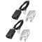 WB2X8228 2 Pack Element Receptacle and Wire Kit, Fits GE Electric Hotpoint Ranges and Cooktops
