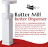 Max Space Butter Mill Butter Dispenser Stick, Twist to Spread Thin Butter Ribbons