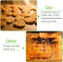 QYH 300 Pcs Unbleached Parchment Paper Sheets, 8x12 Inches, Precut for Baking Cookies, Frying, Air Fryer