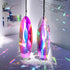 SANPLMG 6Pcs Crystal Sun Catcher Prisms, Suncatchers for Windows Hanging, AB Colored Chandelier Crystals Prisms
