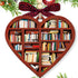 Book Ornament, Book Lovers Gifts - Book Ornaments for Christmas Tree, Bookworm,