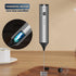 Handheld Electric Milk Frother, Type C Rechargeable Blender, 3 Mixing Speeds, Mini Beverage Blender with 2 Whiskers