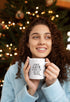 KROPSIS Being My Sister Is Really The Only Gift You Need - Funny Sarcastic Ceramic Coffee Mug, White