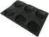 Bluedrop Silicone Bun Bread Form, Round Shape Bread Tray, Perforated Bakery Molds