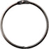 SlipX Solutions Simple Slide Shower Curtain Rings - Set of 12, Oil Rubbed Bronze, Rust Resistant, Snap Closure for