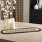 VHC Brands Sawyer Mill White Farmhouse Jute Table Décor for Tabletop & Kitchen