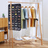 Cemueo Hanging Jewelry Organizer, Double Sided 80 Pocket Jewelry Storage Bag, 2 Layer Fabric Holder for Necklace,