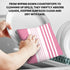 Set 3 18x28 Inch Stripe Kitchen Towels Decor Mordern Design Centreband Dish Towels Boho Stripe Absorbent Festive Gift
