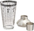 Franmara 8151-BX Recipe Cocktail Shaker, Stainless Steel/Glass by Franmara