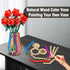 WJCJTJL Set Wooden Vase for Lego Flower Bouquet - Display Stand for Roses, Cherry Blossom, Sunflower, Tulips