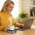 XSMNER 3-Temp 10W 8H Coffee Mug Warmer, USB Cup Warmer for Desk with Touch Control, Fast Heating Pad for Coffee Tea