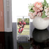 Hipiwe 6 Packs Acrylic Plate Stand, Clear Display Easel for Plate, Table Card Holder for Wedding, Home Decoration