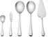 LIANYU 5-Piece Serving Set, Stainless Steel Flatware Hostess Set, Mirror Finished, Dishwasher Safe