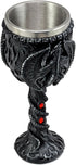 Ebros Legend Of The Thrones Drogon Blood Fire Dragon Wine Goblet - 6oz Capacity Party Beverage Cup
