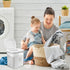 5.5L 1pack Laundry Detergent Dispenser with One-Press Lid, Laundry Powder Container for Laundry Room Organization