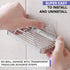 KINCMAX Premium Adhesive Soap Holder for Shower Wall, Drill Free Stainless Steel Soap Caddy with Adhesive Sticker