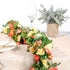 Miracliy 9Pcs 74FT Flower Garland, Artificial Rose Arch Vines for Wedding, Garden Tea Party Decoration