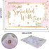 Sprinkled with Love Backdrop Banner, Baby Shower Party Decorations for Boy Girl, 6x4ft