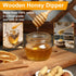 Ninsula 8PCS Set, 6.2 Inch Wooden Honey Dipper Honey Dipper Sticks Honey Spoon, Mini Honeycomb Stick for Evenly