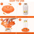 ATHCOHT Set,Automatic 1L 2 Chicken Feeder and Waterer Chick Feeder and Waterer with Wooden Perch,Baby Chicks Supplies