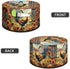 Slow Cooker Dust Cover with Oval Rooster Sunflowers Print, Fits 6-8 Quart Slow Cooker, Pocket Included