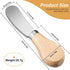 Patelai 12 Pieces Cheese Spreader Knife Set, Stainless Steel Butter Spreaders with Wooden Handle, 4.7 Inch