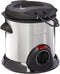 Presto 05470 Stainless Steel Electric Deep Fryer - Silver, Ideal for Making Crispy Fried Foods at Home