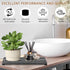 3PCS Water Absorbing Stone Tray, Drying Neat Diatomite Sink Tray, Instant Dry Coasters for Kitchen Sponge Holder (8 *