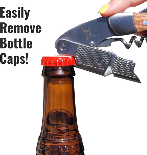 Wino Wine Key! - Professional Corkscrew Wine Opener for Sommeliers