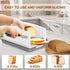 Kiss Core Upgrade Bread Slicer for Homemade Bread, Bread Slicer Guide Adjustable Width and Thickness, Foldable