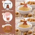 Starrth 2PCS Terracotta Brown Sugar Keeper Bear Brown Sugar Saver and Softener Disc to Maintain Food Moisture