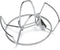 Weber Poultry Roaster, Silver Upright Beer Can Chicken Roaster with Durable Steel