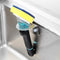Dlilise Stainless Steel Kitchen Sink Dish Brush Holder with Suction Cups,Scrub Brush Holder,