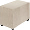 uxcell Stretch Ottoman Cover Rectangular Oversized Square Ottoman Slipcover with Elastic for