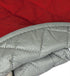 Nouvelle Legende Flame Retardant Quilted Oven Mitts, 17" Heavy-Duty, 2-Pack, Red