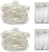 Set 2 6 on/18 Decorations,30LEDs,10 of Battery Operated Mini Led Fairy Light Snowflake Lights with Timer Hours Hours