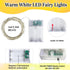 6-Pack 16FT 50 Fairy Lights Battery Operated with Timer, Waterproof LED String Lights Indoor Outdoor, Cuttable Starry
