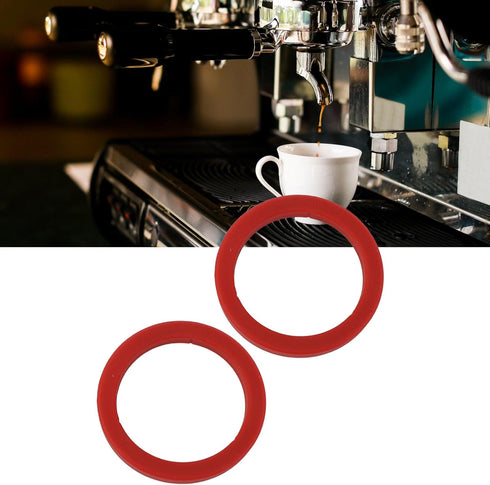 Silicone Group Gasket 2PCS E61 Replacement for Gaggia Coffee Machines, Leak Proof, High Temp Resistance