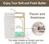 BAENOSE Counter,Ceramic Countertop, Ceramic Butter Crock, French Butter Dish for Spreadable Soft Butter,Butter Keeper