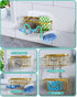 2 HapiRm Multifunctional Sponge Holder - Installation Methods Sink Caddy with Unique M-shaped, Stainless Steel Kitchen